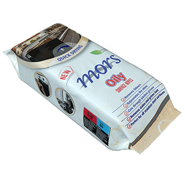 MORS 60 PCS Oily Surface Wipes